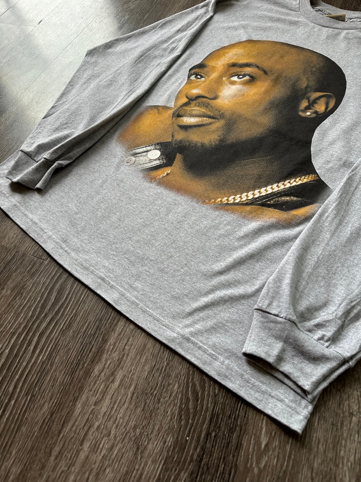 Vintage RARE TUPAC 2pac Death Row Records Longsleeve 2XL rap