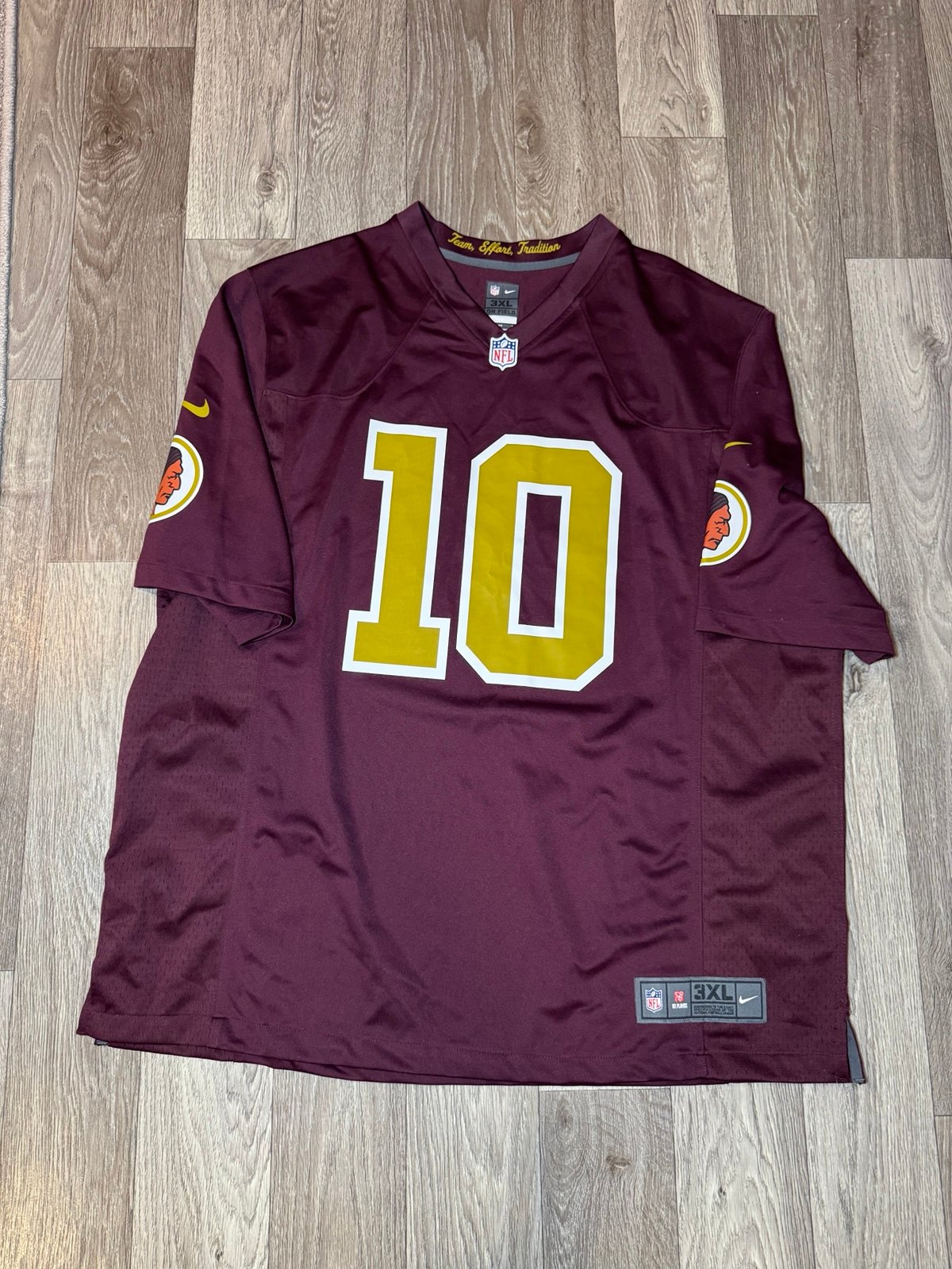 Nike On Field Washington Redskins #10 Robert Griffin III Jersey