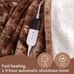 1pc Flannel Heating Electric Blanket 84*62 inch-T32DF
