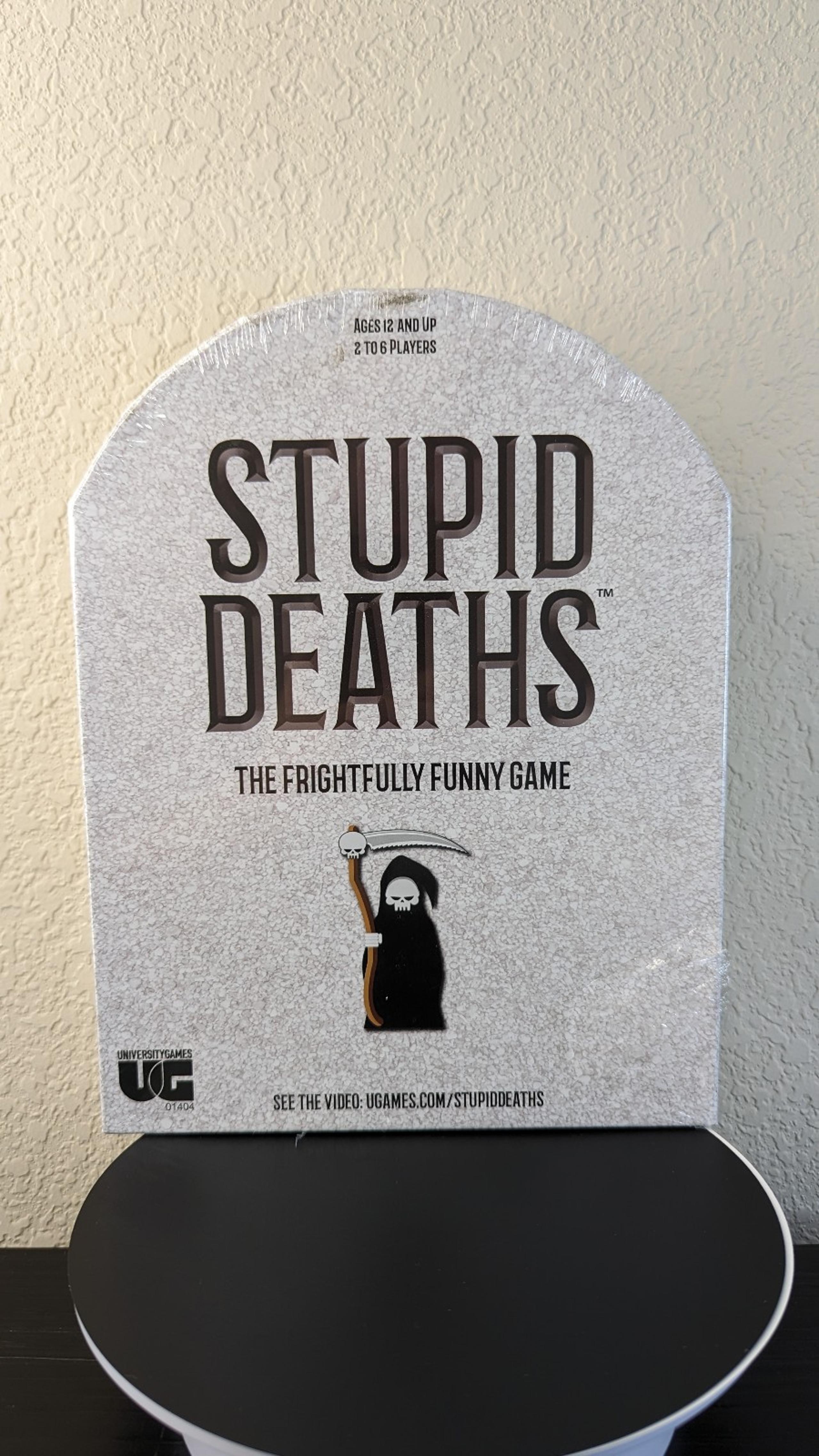 Stupid Deaths The Frightfully Funny Game NEW Sealed