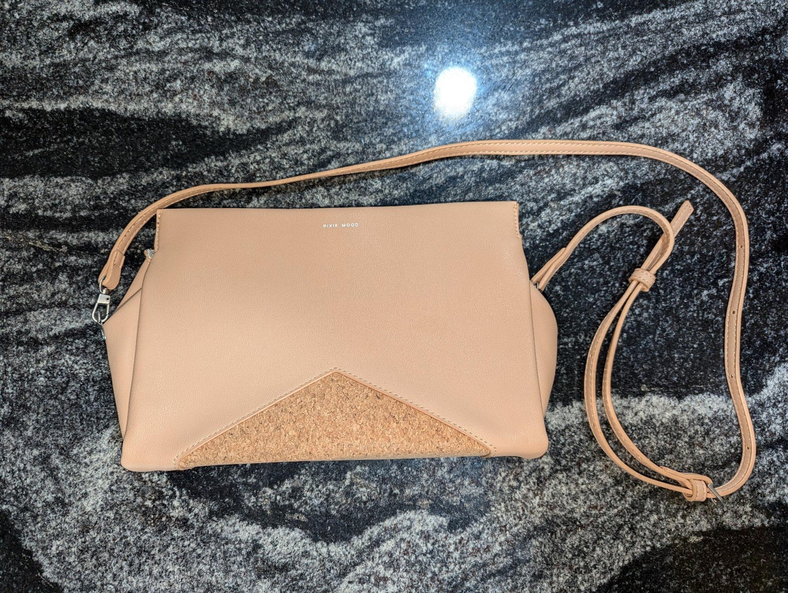 Pixie Mood Margaret Faux Leather Crossbody Clutch