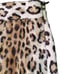 Milly NY Leopard Print Pencil Skirt Faux Fur Brown sz 6