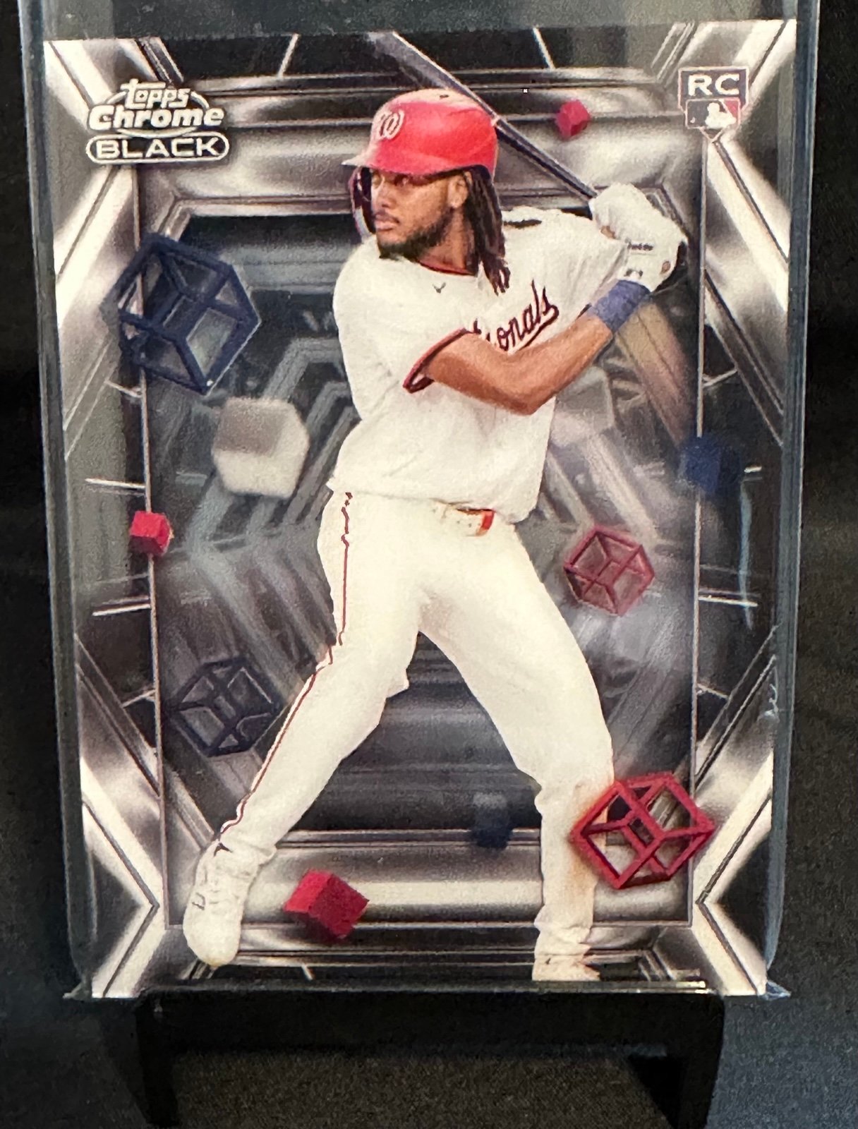 2025 Topps Chrome Black James Wood Depths of Darkness RC SSP