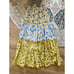 Zara Floral Tiered Maxi Skirt