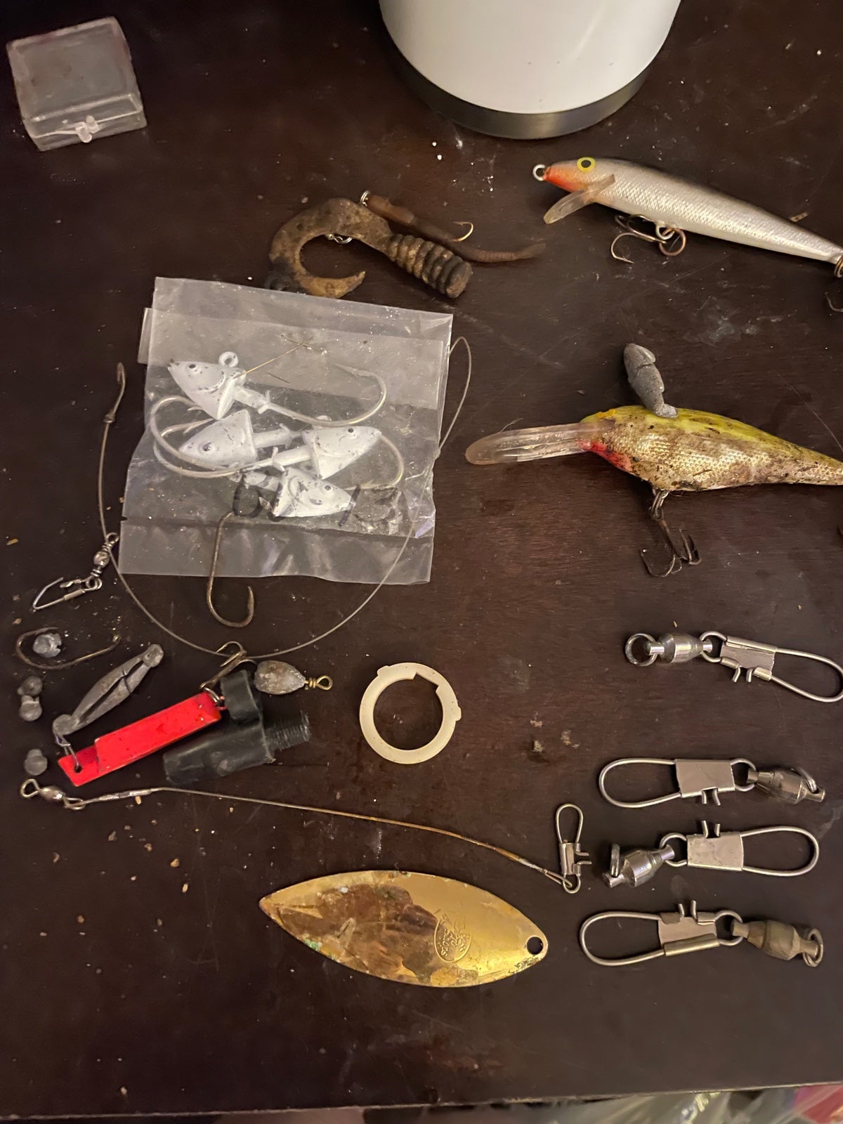 Tons of fishing supplies