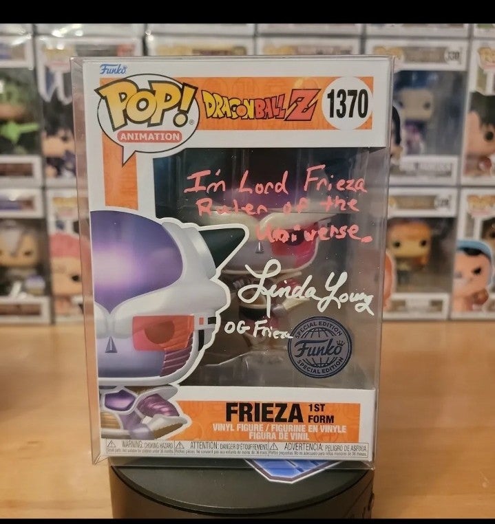 Metallic Frieza 1st Form Autographed and Quoted