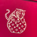 LOUIS VUITTON RED HARDBOUND CARD/ENVELOPE