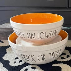 Rae Dunn halloween mixing bowls
