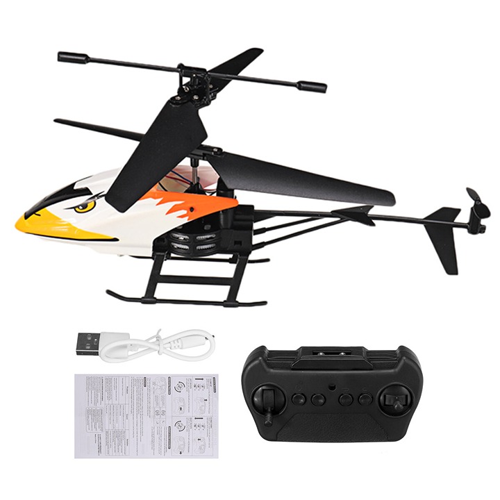 2CH 2.4G Wolf/Shark/Eagle Style USB Charging RC Helicopter RTF for Children