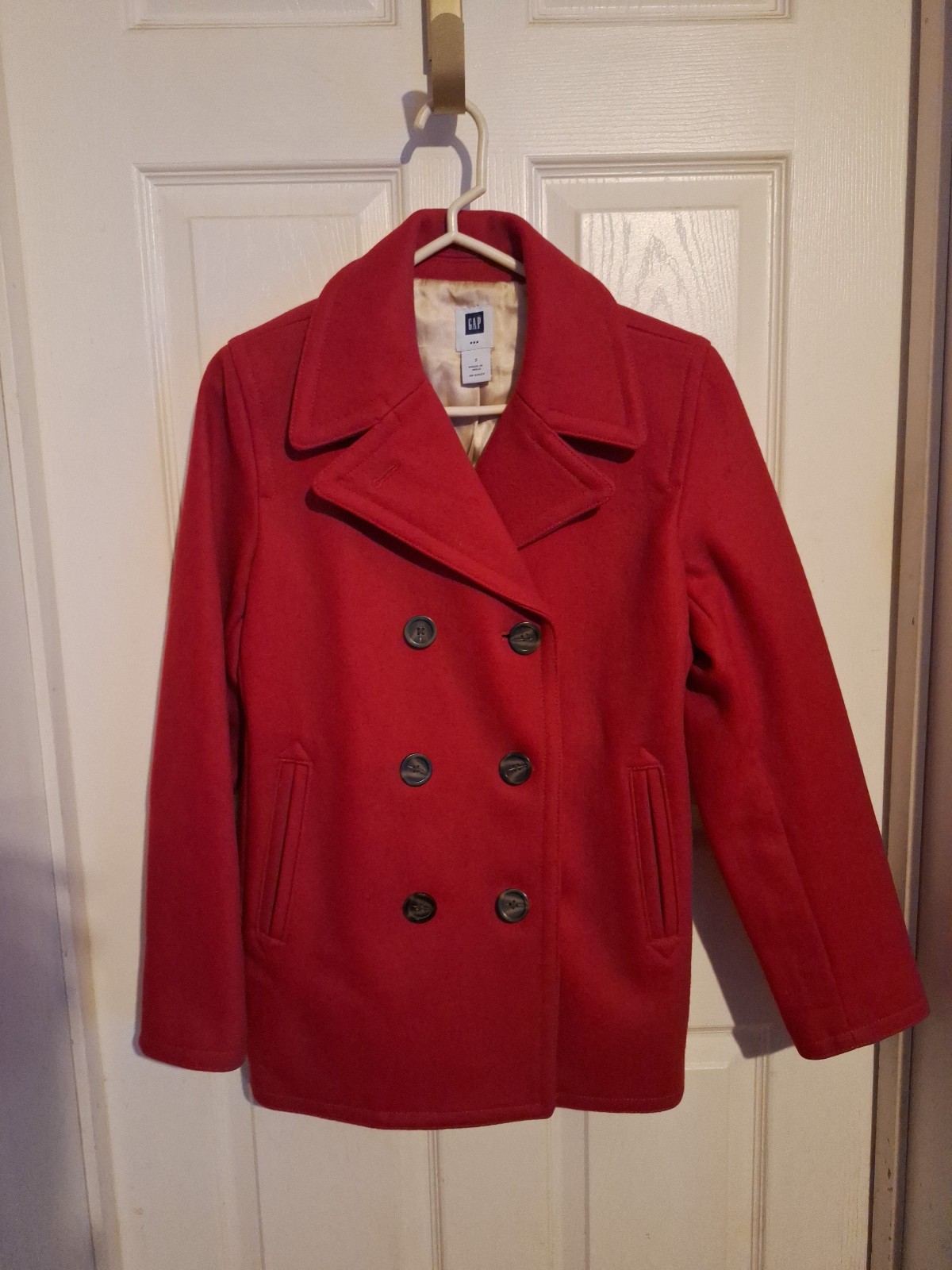 Red Peacoat
