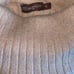 J MCLAUGHLIN ARLETTE COTTON BLEND METALLIC RIBBED KNIT TURTLENECK SWEATER