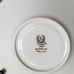 Lenox April Footed Cup & Saucer - 1980's Pastel Flowers with Platinum Rim