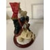 Vintage Jaimy Santa Claus Riding A Polar Bear Holding A Polar Bear Cub