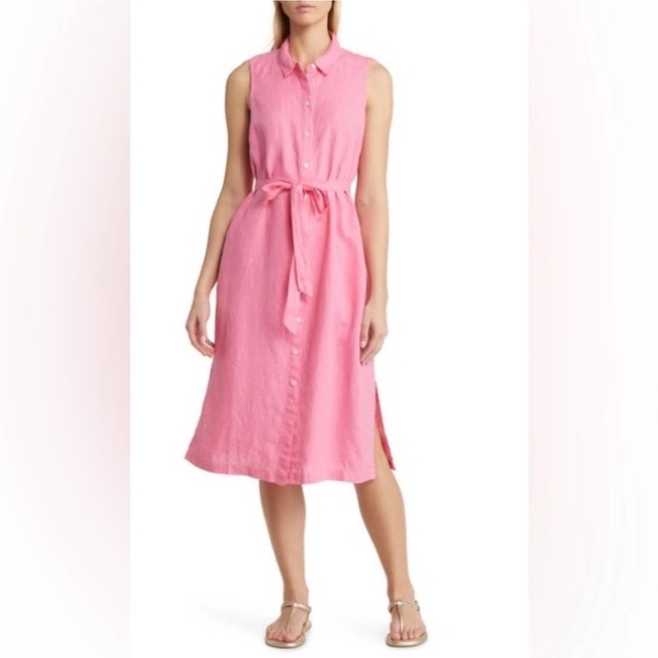 NWT Tommy Bahama Two Palms Linen Shirt Dress