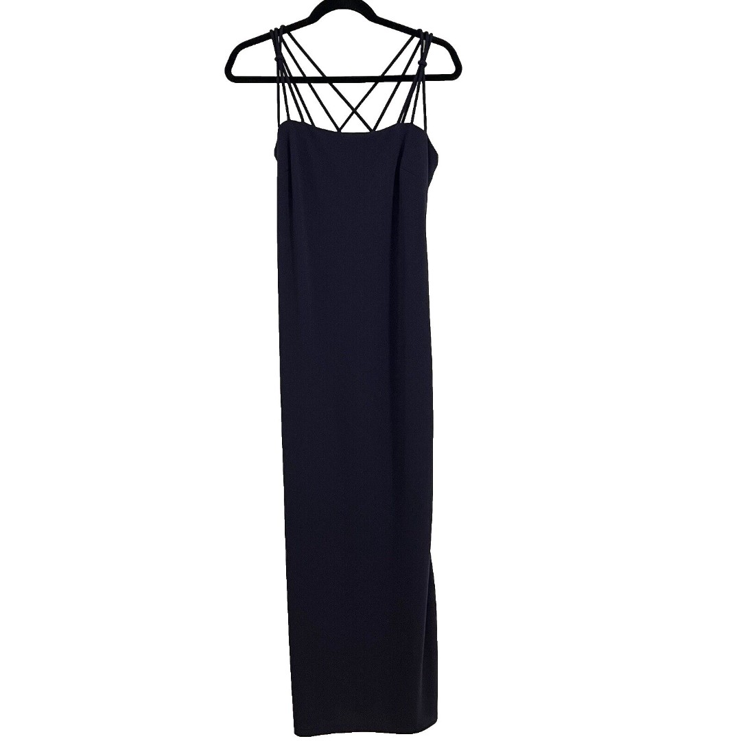 Rampage Vintage Gown Long Dress Size 5 Purple Slip Evening Party Whimsygoth Y2K