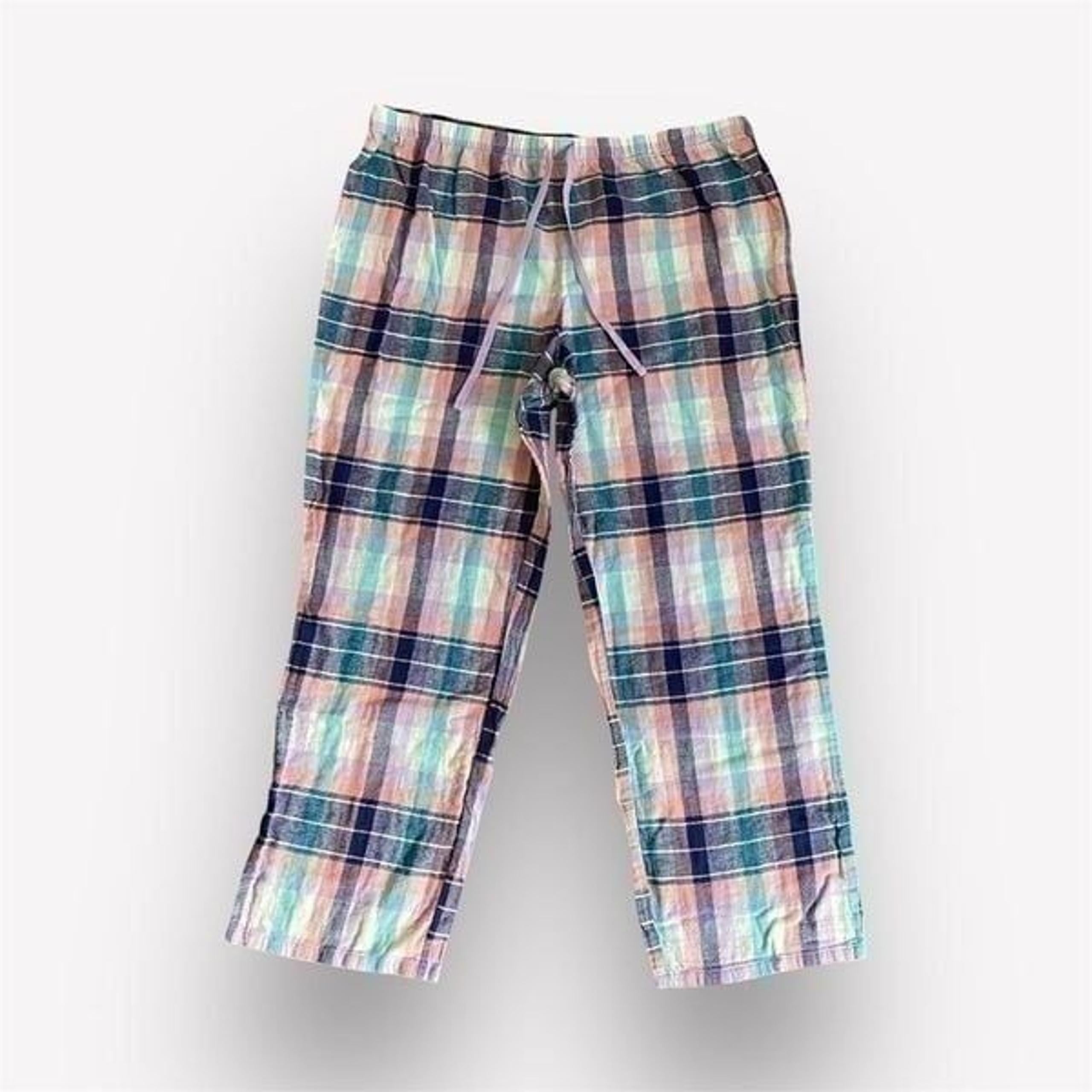 Sonoma Plaid Pajama Pants Plus Size XXL Loungewear Relax