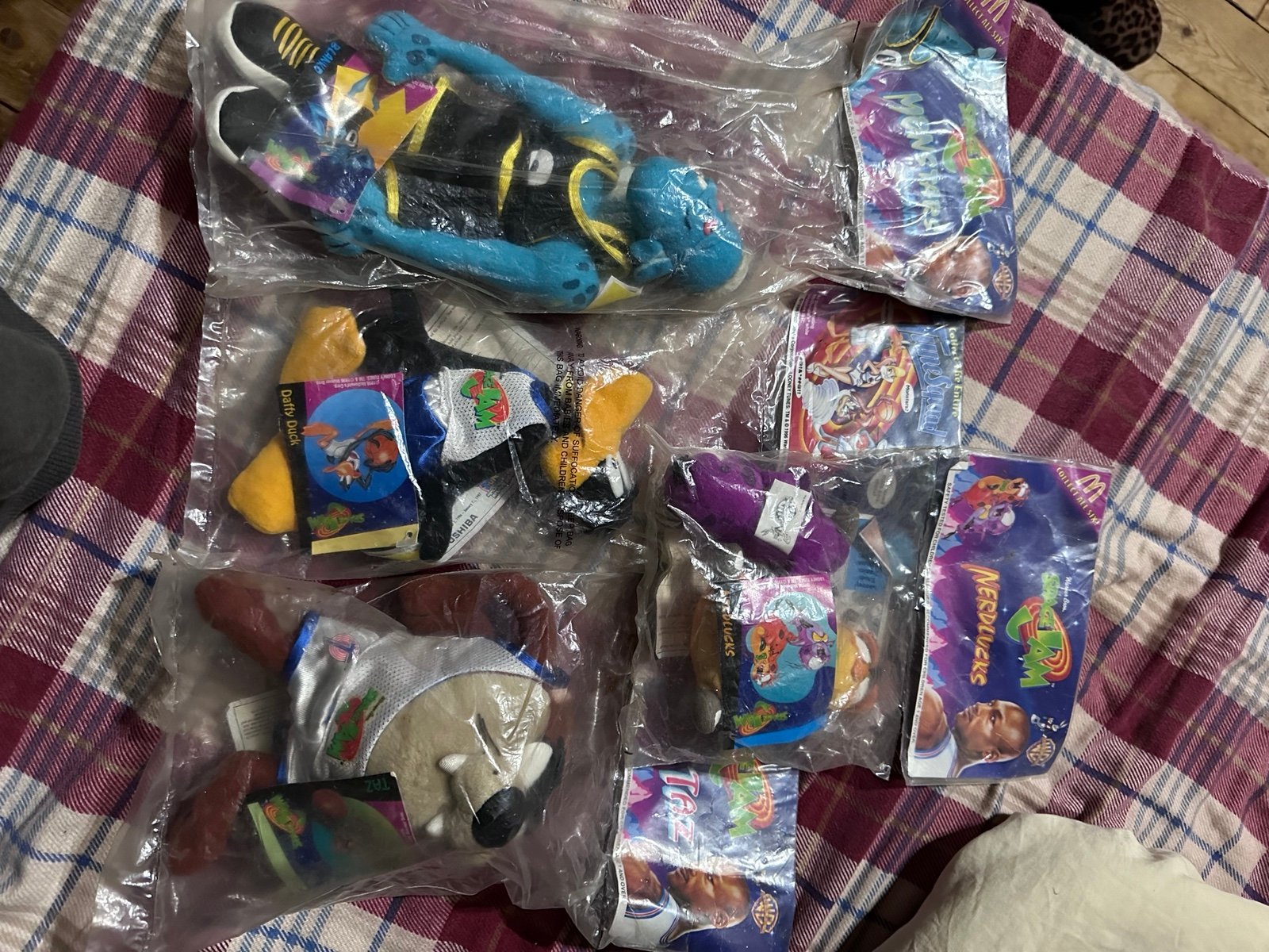 Taz space jams dolls