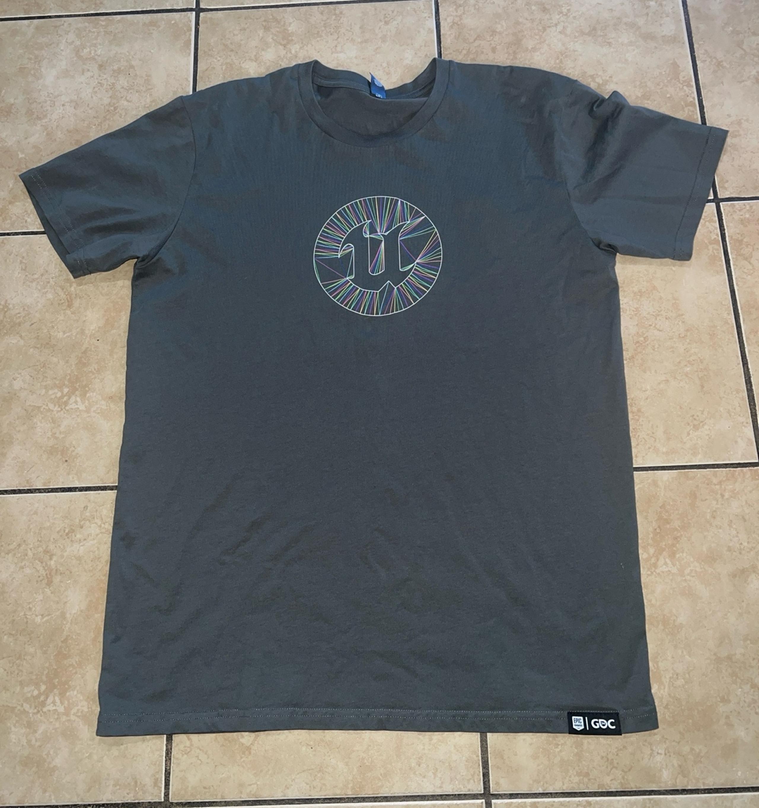 Epic Games Unreal Engine Staff Logo T-Shirt - Mens L