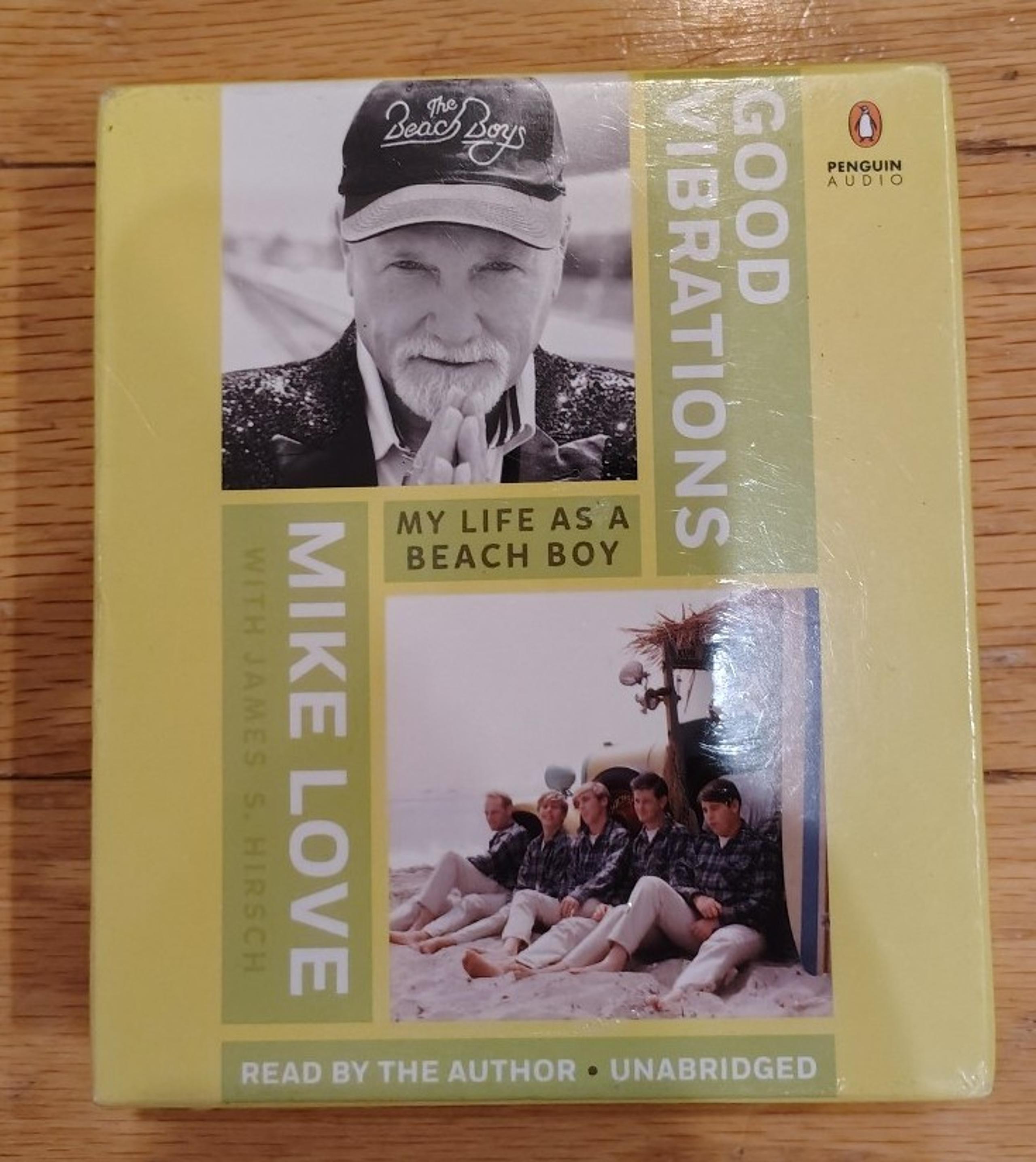 Good Vibrations: My Life as a Beach Boy Mike Love Audio Book CD - Brand New