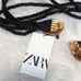 New Zara Gold Black Greek Roman Face Cord Belt