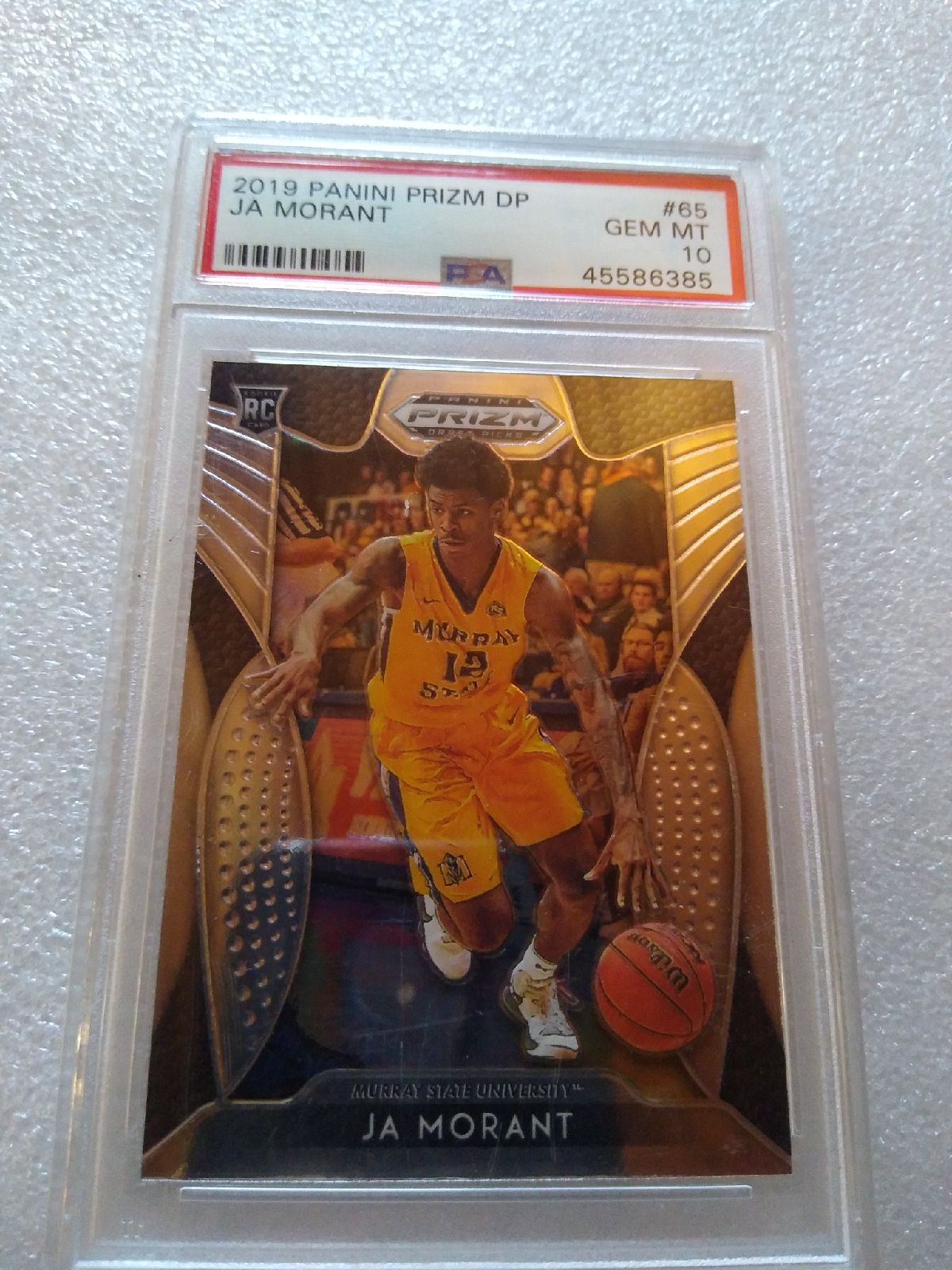 Prizm Ja Morant PSA 10