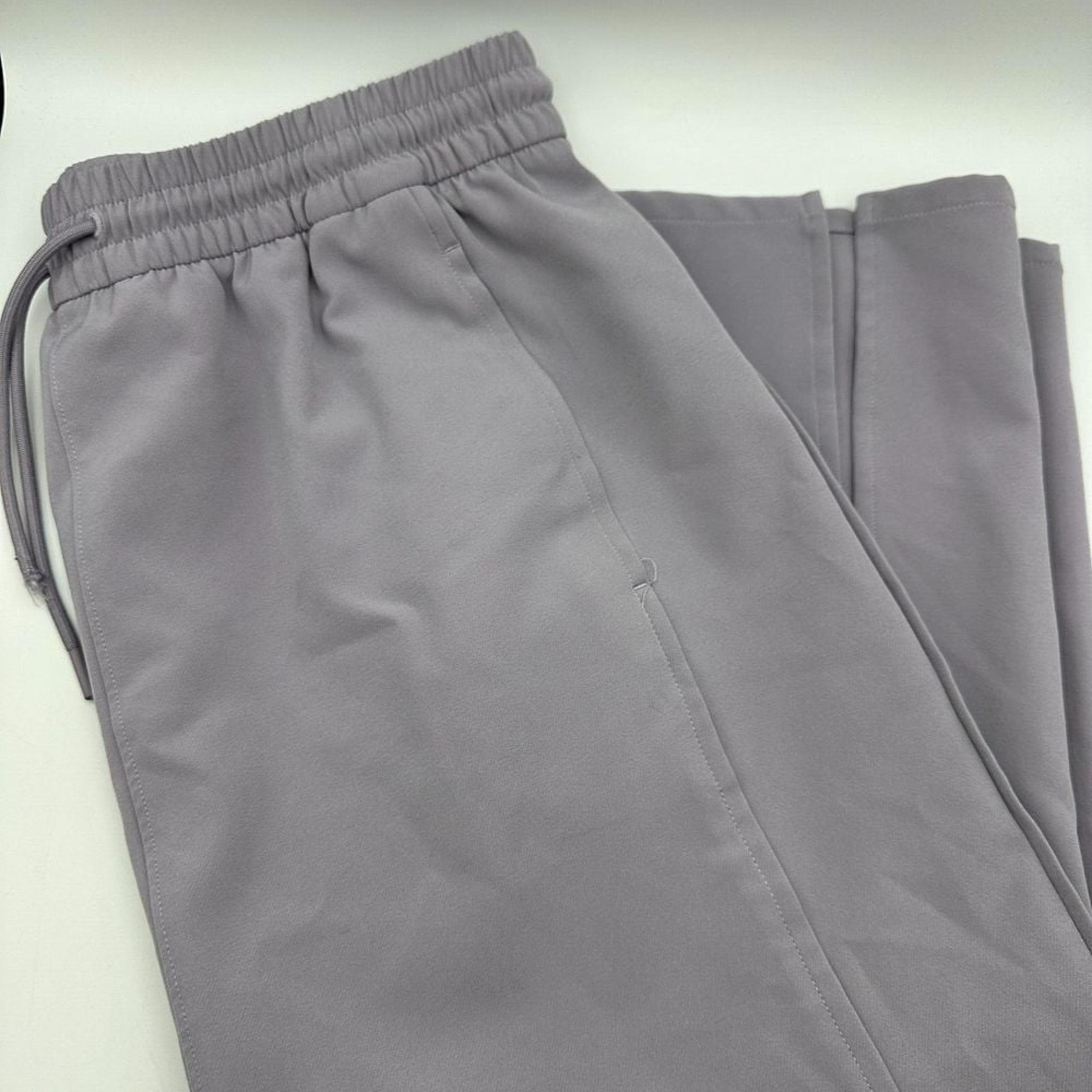 Athleta Stride Midi Skirt Women Medium Violet Elastic Waist Drawstring Side Slit