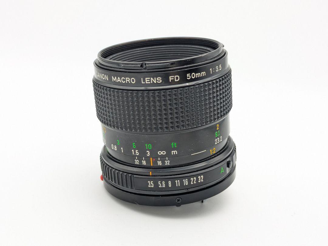 CANON NEW FD 50mm F3.5 Macro Lens