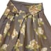 Stella Tweed High-Low Womens Size Medium Brown Floral Print Taffeta Ball Skirt
