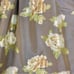 Stella Tweed High-Low Womens Size Medium Brown Floral Print Taffeta Ball Skirt