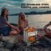 Portable Stainless Steel Camping Wood Alcohol Burning Stove Outdoor Picnic BBQ