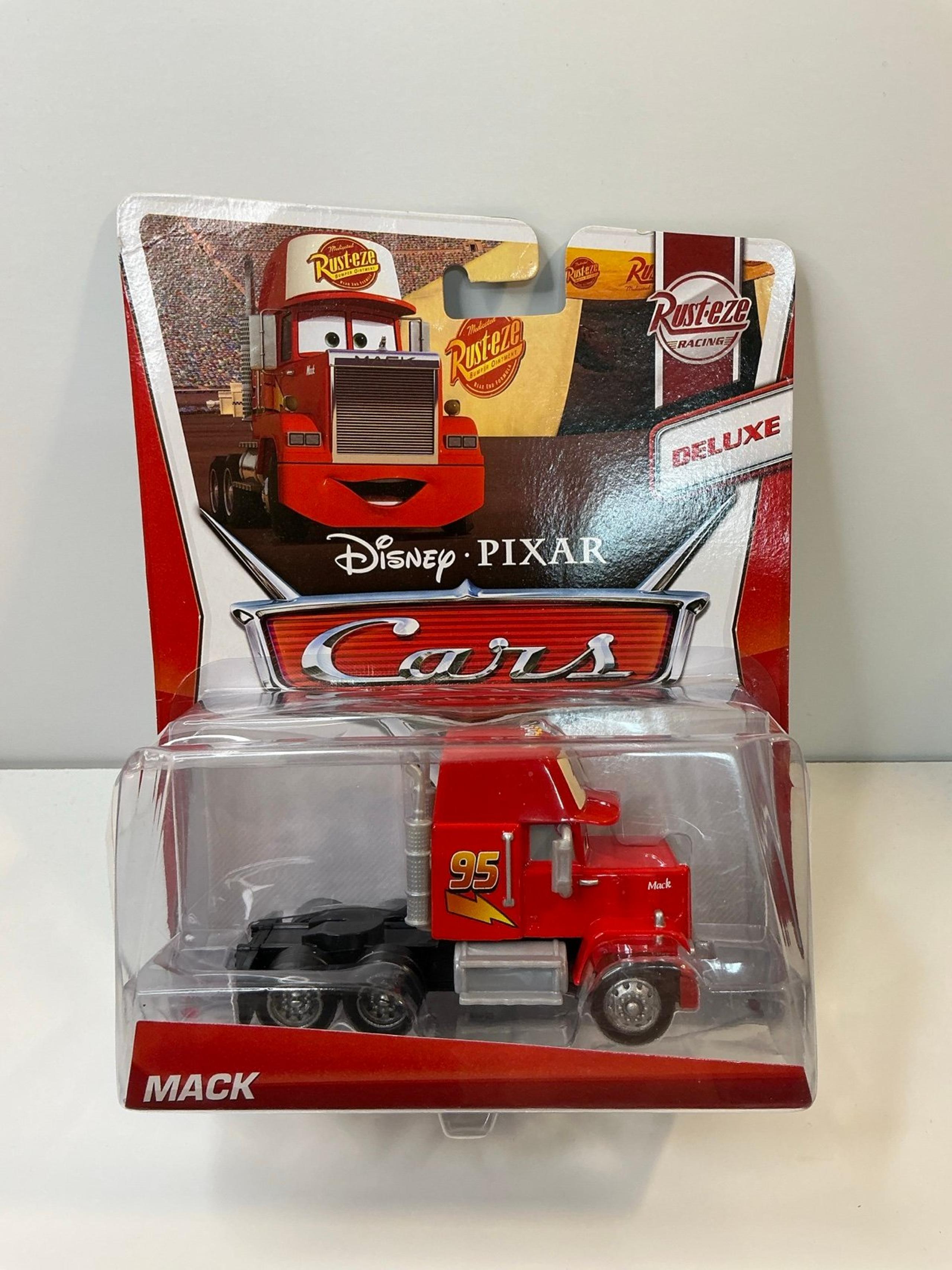 Disney Pixar Cars Deluxe Mack Truck Mattel Diecast *BOX DAMAGE*