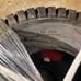(2) HI-RUN RIDING MOWER REAR TIRES 18x8.5x8 Quantity of two