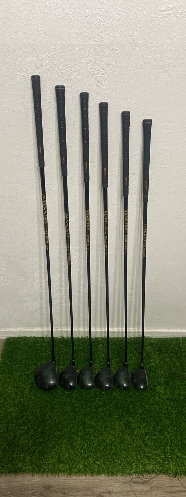 Warrior Golf Custom Clubs Driver 2 3 5 7 9 woods RH Soft Regular Graphite Shafts