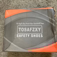 Steel toe boots