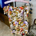 Chico's Linen Wrap Sarong Floral Skirt tropical Faix-Wrap Women’s Size L 12/14