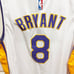 Adidas Vintage Swingman NBA LA Lakers White Kobe Bryant #8 Basketball Jersey 3XL