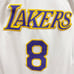 Adidas Vintage Swingman NBA LA Lakers White Kobe Bryant #8 Basketball Jersey 3XL