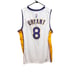 Adidas Vintage Swingman NBA LA Lakers White Kobe Bryant #8 Basketball Jersey 3XL