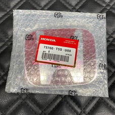 Honda Accord 2018-2019 10th Generation 75700-T5S-U00 Red JDM Emblem Front Grille
