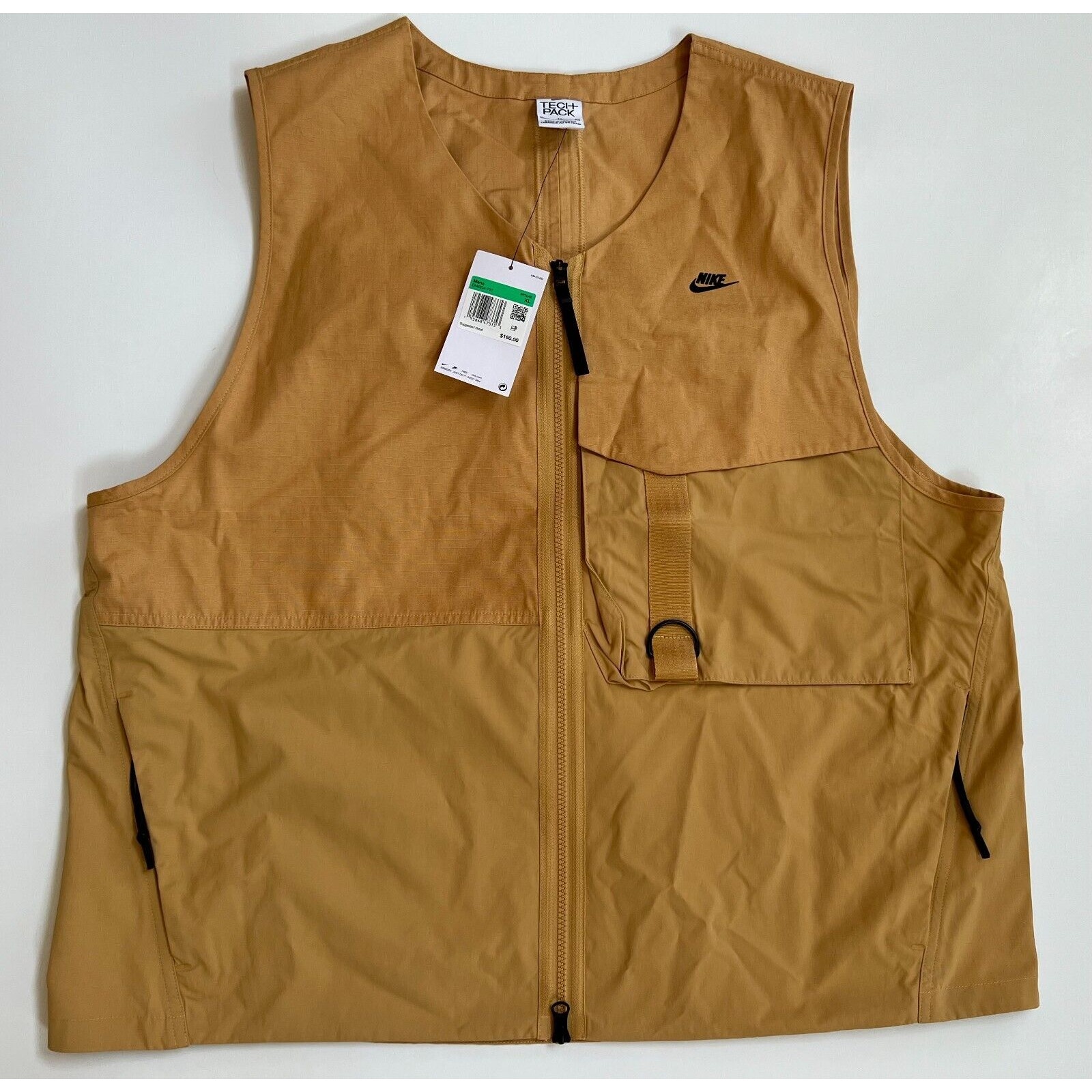 Nike Sportswear Tech Pack Unlined Gilet Vest DM5534-737 Mens Size XL NWT