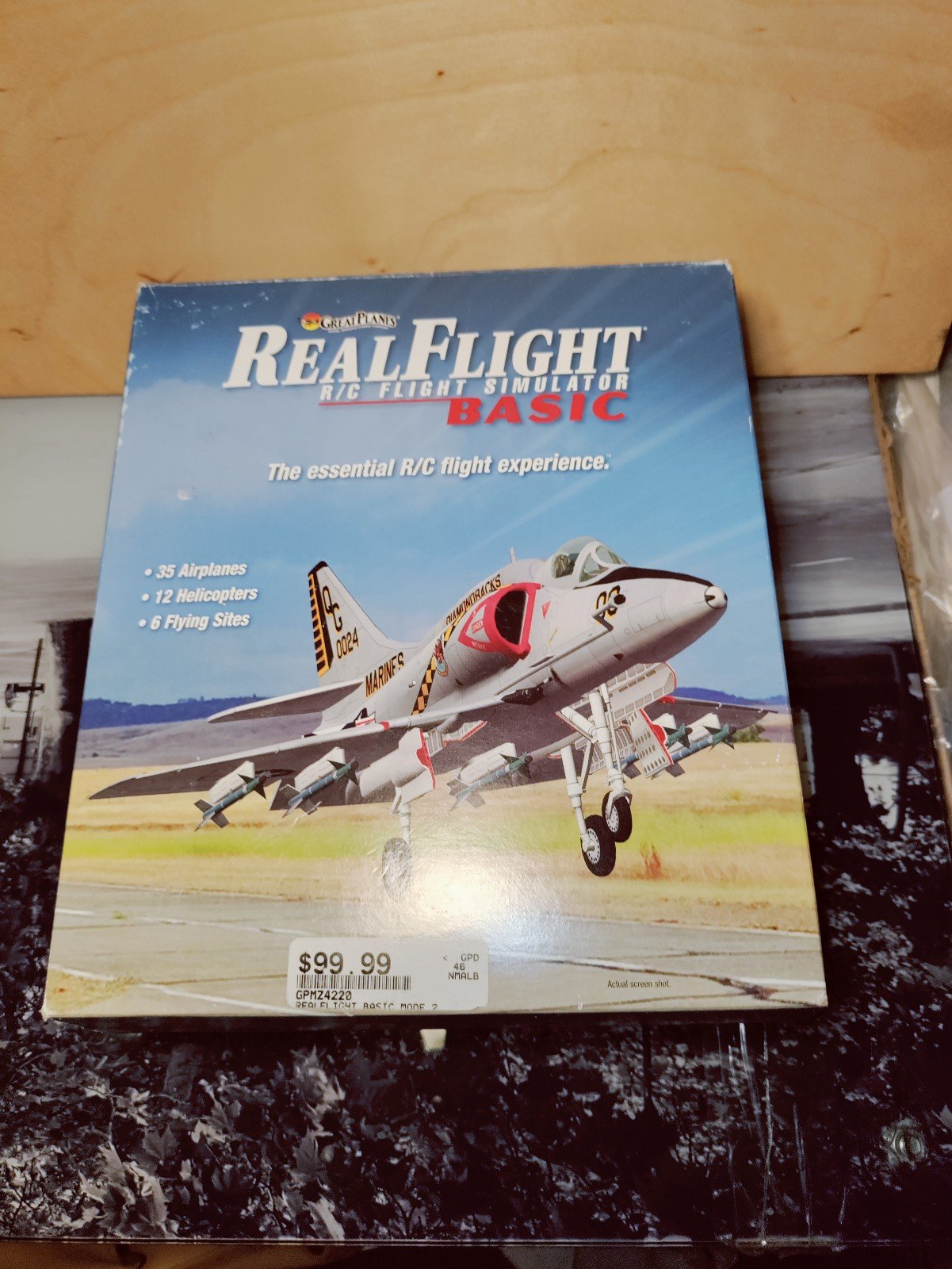 Great Planes RealFlight R/C Flight Simulator Basic w/ DVD ROM GPMZ4220 OPEN BOX
