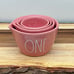 Rae dunn valentines measuring cups