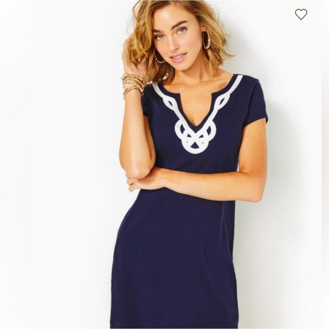 Lilly Pulitzer True Navy Brewster Dress Size XL