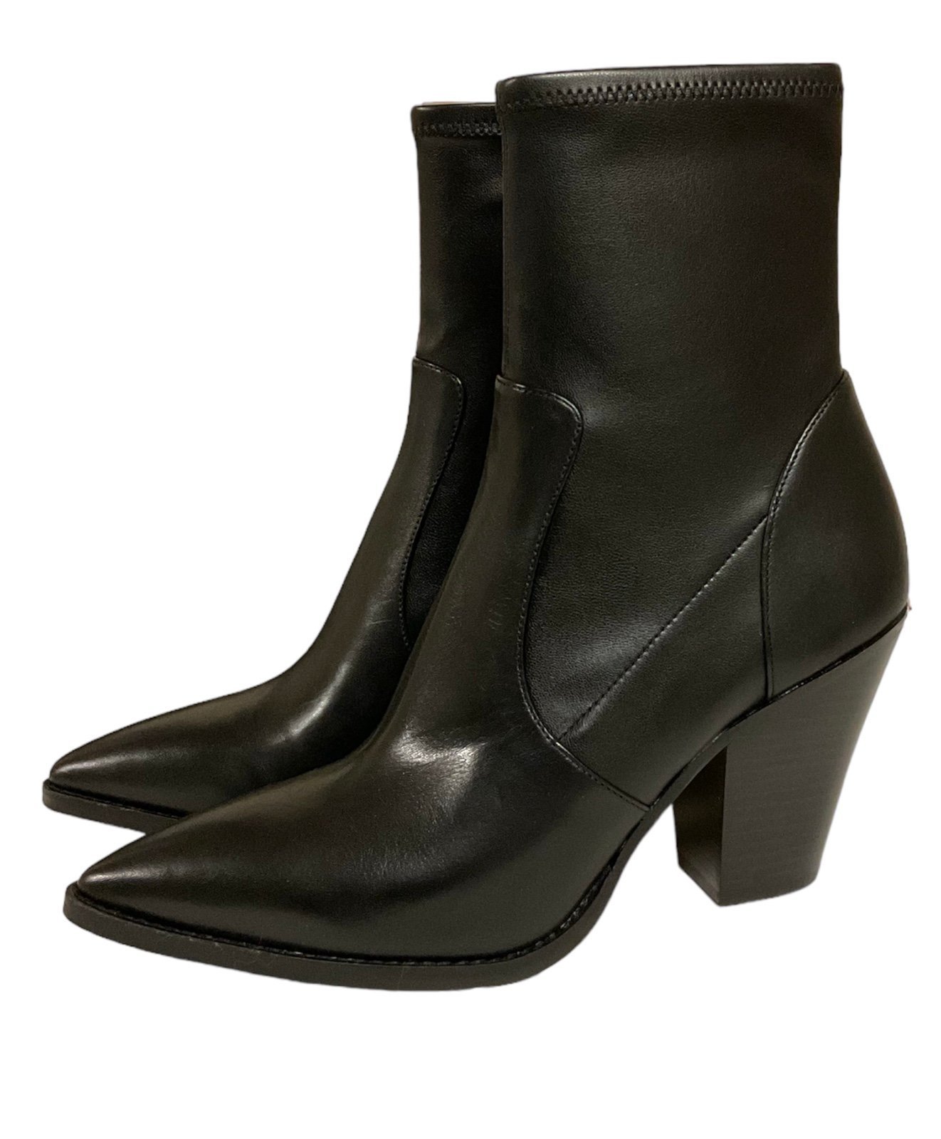 Michael Kors Dover Pointed Toe High Heel Bootie Size 10 Black - NWOB