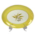Vintage Century Service Corp Autumn Gold Oval Serving Platter Wheat Design