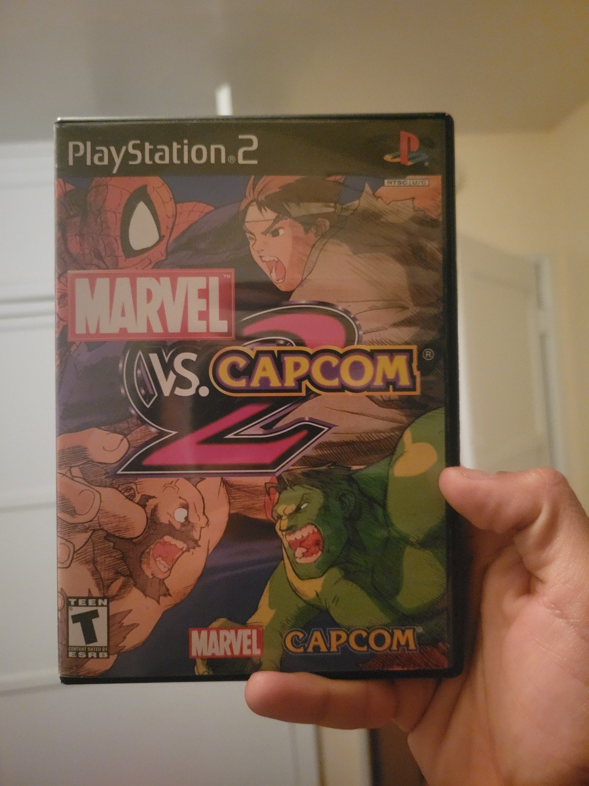 CIB PS2 Marvel vs Capcom 2 disc excellent condition game w manual fully working