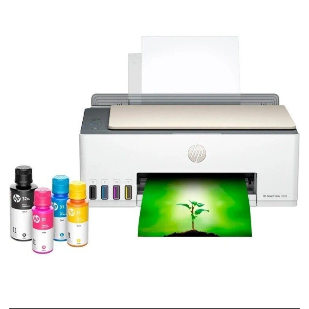 HP Smart Tank 5000/5100 All-In-One Inkjet Printer Scanner Wi-fi PmBluetooth