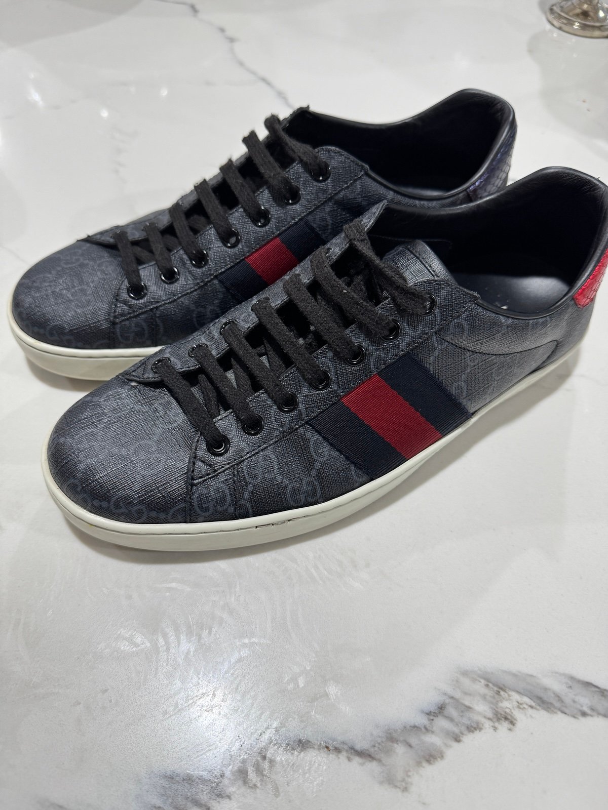 Gucci Men’s Ace Low Top Black
