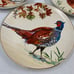 Ceramic 8.5in Fall Duck & Pheasent Salad Plate Set for 4 AA01B09024