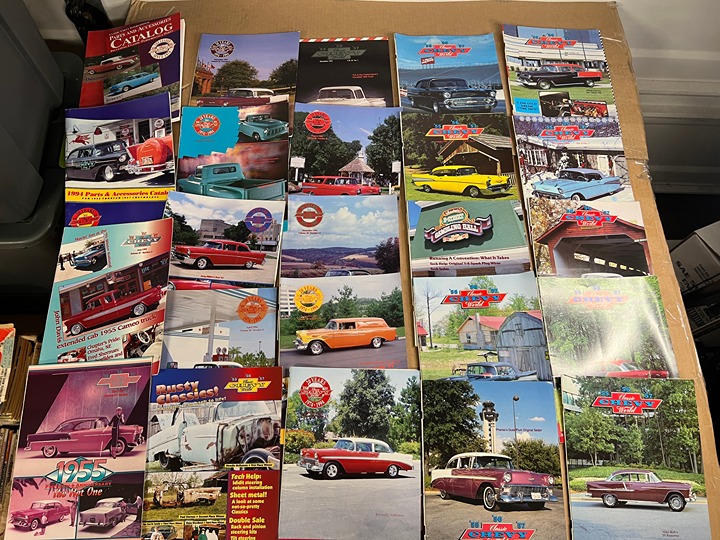 Lot of 24 Classic Chevy World Magazine 1990's